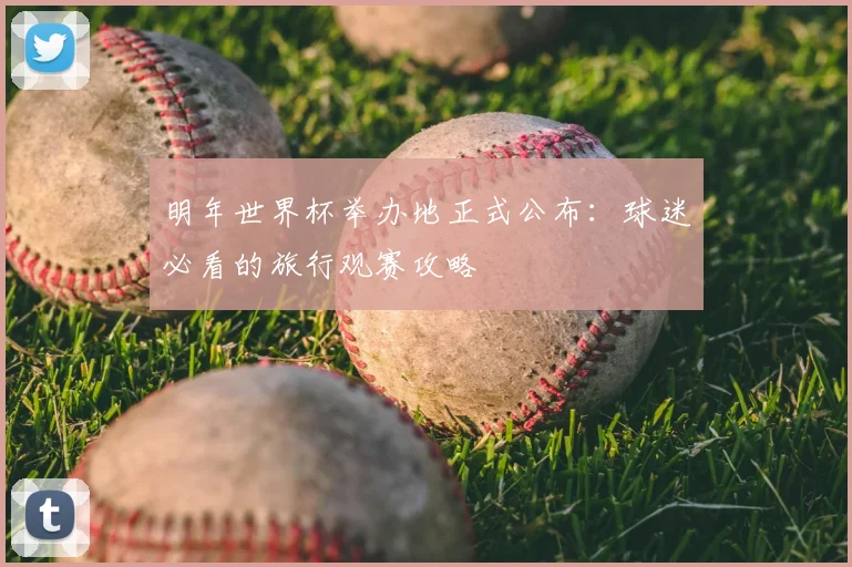 明年世界杯举办地正式公布:球迷必看的旅行观赛攻略